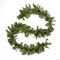 GDFStudio Foster Christmas Garland 9-foot Pre-Lit Mixed Spruce Battery-Operated, Includes Timer Warm White LED Christmas